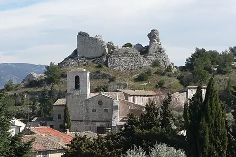 Vue de Orgon