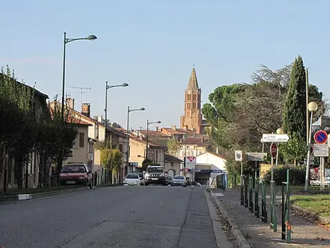 Vue de Lézat-sur-Lèze