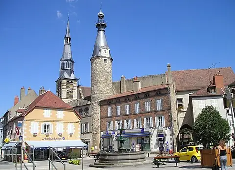 Vue de Saint-Pourçain-sur-Sioule