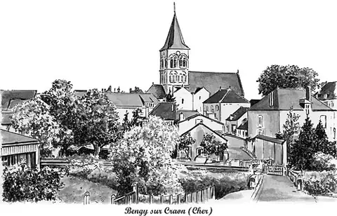 Vue de Bengy-sur-Craon