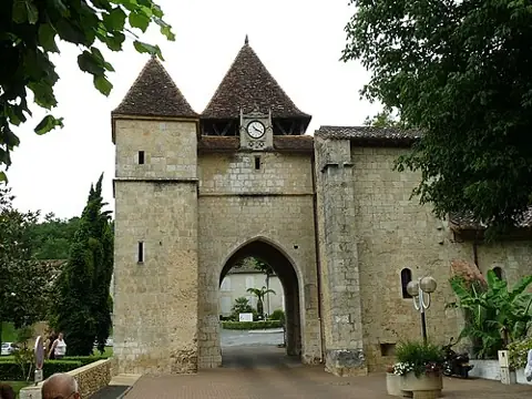 Vue de Cazaubon