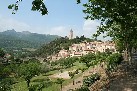Vue de Olargues