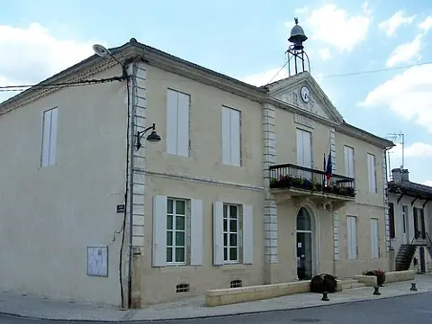 Vue de Castets et Castillon