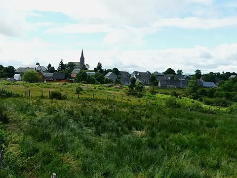 Vue de Saint-Genès-Champespe