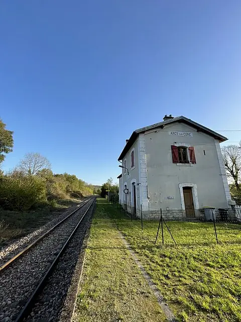 Vue de Arcy-sur-Cure