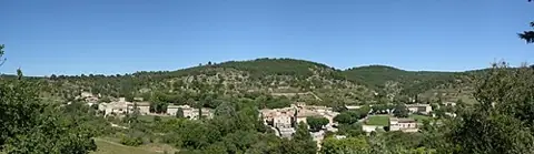 Vue de Saint-Maurice-d'Ibie
