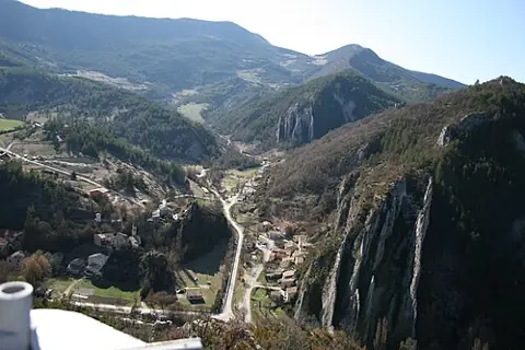 Vue de Beaumont-en-Diois