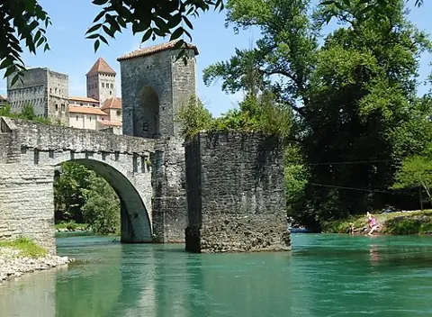 Vue de Sauveterre-de-Béarn
