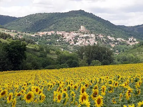 Vue de Montaigut-le-Blanc