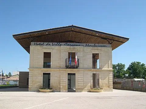 Vue de Carcans