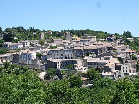 Vue de Saissac