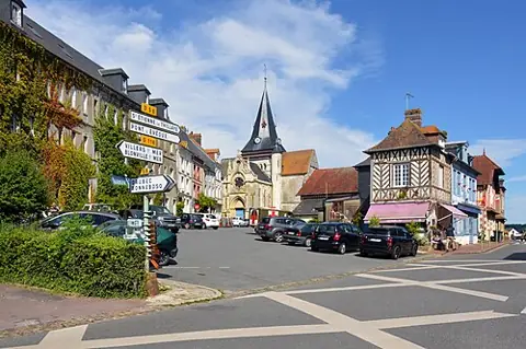 Vue de Beaumont-en-Auge