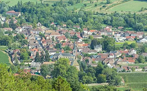 Vue de Santenay