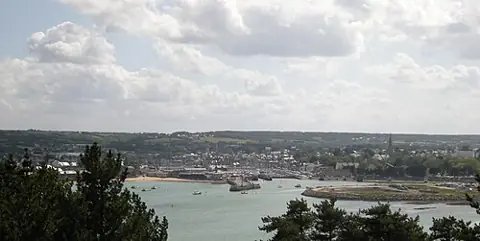 Vue de Paimpol
