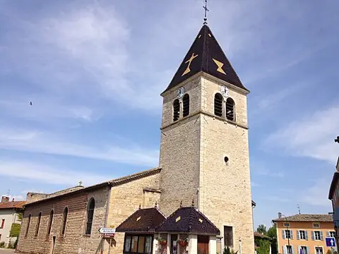 Vue de Saint-Étienne-sur-Chalaronne