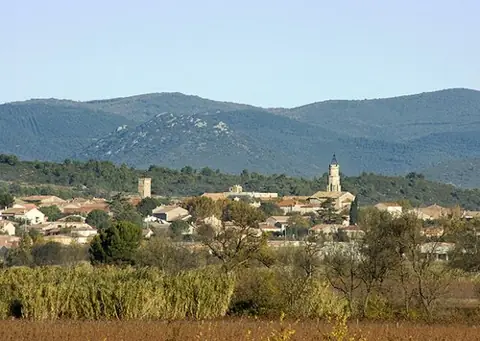 Vue de Cazouls-lès-Béziers