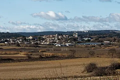 Vue de Saint-Geniès-de-Malgoirès