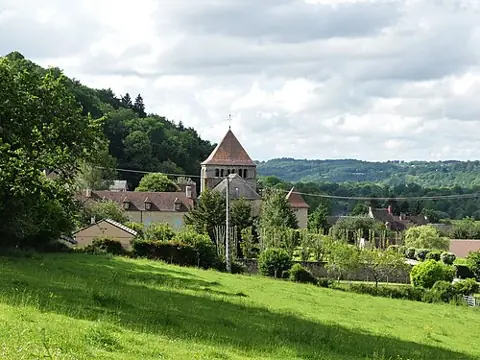 Vue de Moutier-d'Ahun