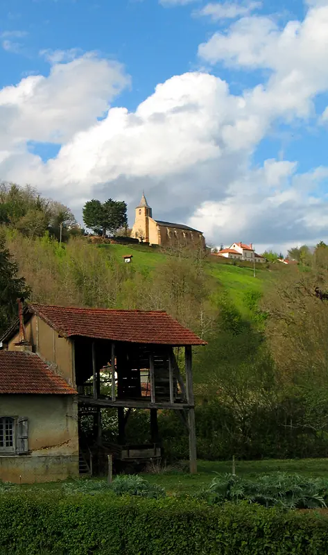 Vue de Montégut-Arros