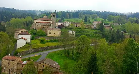 Vue de Auzelles