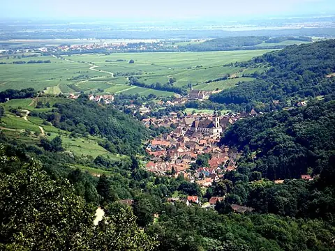 Vue de Andlau