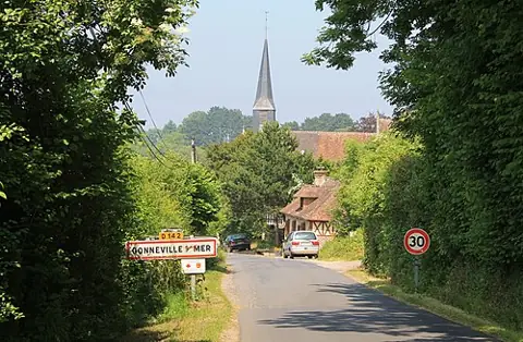 Vue de Gonneville-sur-Mer