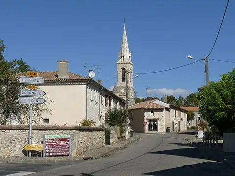 Vue de Saint-Germain-d'Esteuil