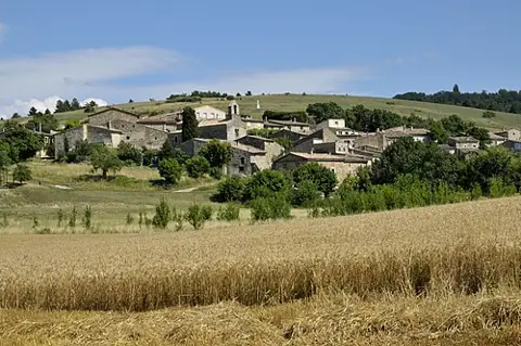Vue de Francillon-sur-Roubion