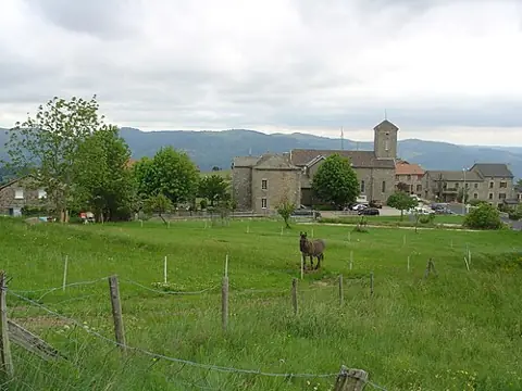 Vue de Saint-Jeure-d'Andaure