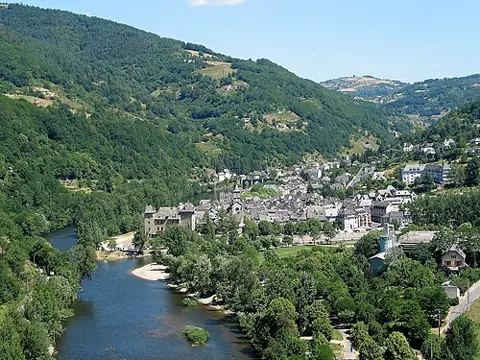 Vue de Entraygues-sur-Truyère