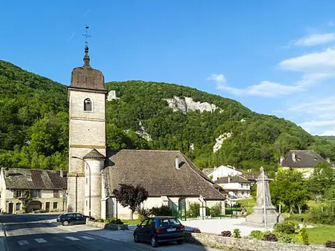 Vue de Nans-sous-Sainte-Anne