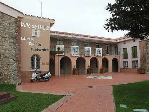 Vue de Thuir