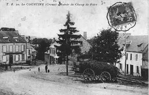 Vue de La Courtine