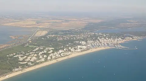 Vue de La Grande-Motte