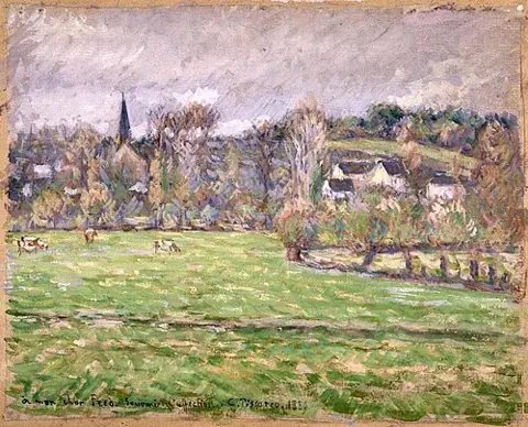 Vue de Bazincourt-sur-Epte