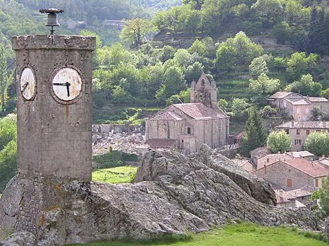 Vue de Burzet