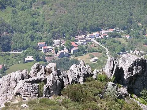 Vue de Labastide-sur-Bésorgues
