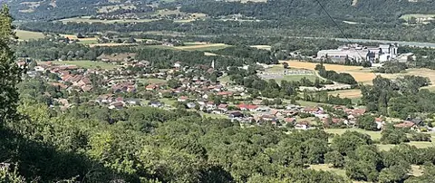 Vue de Anglefort