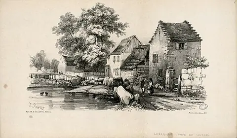 Vue de Lugagnan