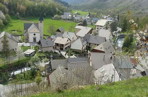 Vue de La Chapelle-en-Valgaudémar