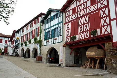 Vue de La Bastide-Clairence
