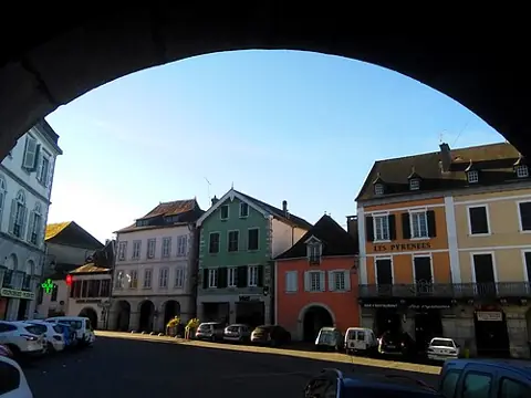 Vue de Tardets-Sorholus