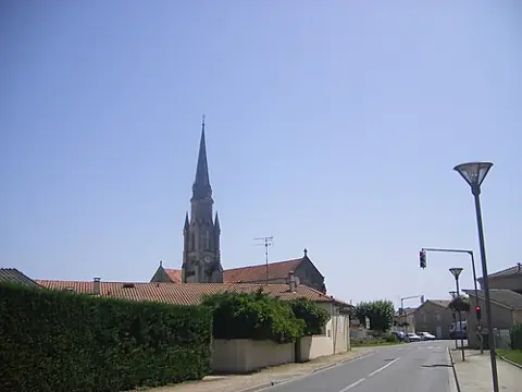 Vue de Le Barp