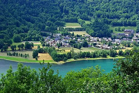 Vue de Génos