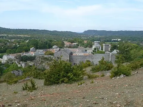 Vue de La Couvertoirade