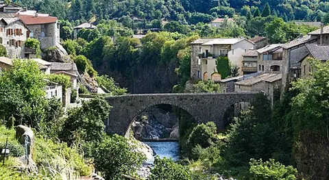 Vue de Jaujac