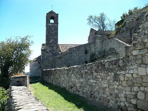 Vue de Montségur-sur-Lauzon