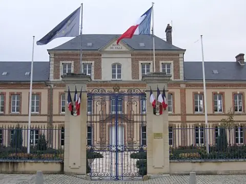 Vue de Mesnils-sur-Iton