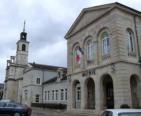 Vue de Brazey-en-Plaine