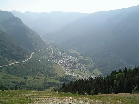 Vue de Porté-Puymorens
